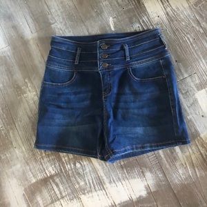 High waisted shorts